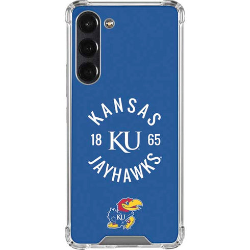 University of Kansas Jayhawks KY 1865 Galaxy S24 FE Clear Case